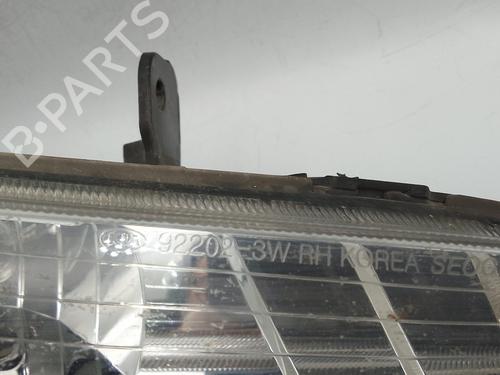 Right front fog light KIA SPORTAGE III (SL) 1.7 CRDi | BP29386344C31 