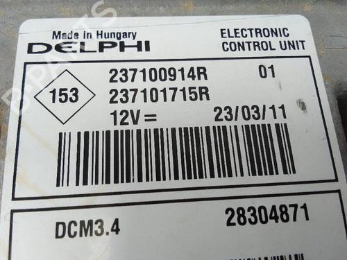 Module électronique RENAULT MEGANE III Grandtour (KZ0/1) 1.5 dCi (KZ09, KZ0D, KZ1G, KZ29, KZ14, KZ1W, KZ10, KZ1F,... | BP23087760M83 