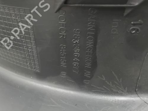 Door moulding trim PEUGEOT 508 II (FB_, FH_, F3_) 1.5 BlueHDI 130 (FBYHZJ, FBYHZR) | BP29995101C150 