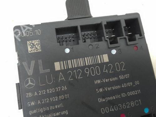 Used Electronic module MERCEDES-BENZ E-CLASS T-Model (S212) [2009-2016]  19733257