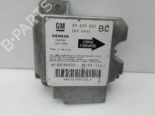 Kollisjonspute styreenhet OPEL ZAFIRA A MPV (T98)  | BP22344226M53 