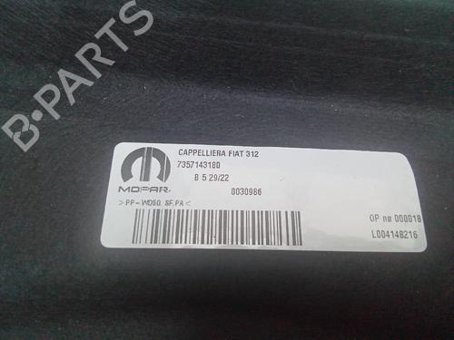 Used Rear parcel shelf FIAT 500 (312_) 1.0 Mild Hybrid (312.AYD1B) (69 hp) 21051945