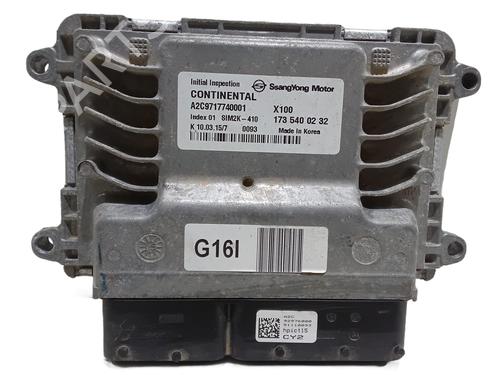 Engine control unit (ECU) SSANGYONG TIVOLI 1.6 All-wheel Drive | BP33457544M57 - Image 2