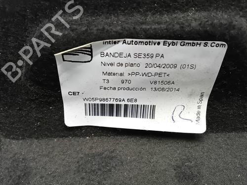 Rear parcel shelf SEAT ALTEA (5P1) 1.4 TSI | BP29271414C85 