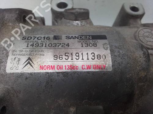 Used AC compressor CITROËN C4 I (LC_) 1.6 HDi (109 hp) 26160888