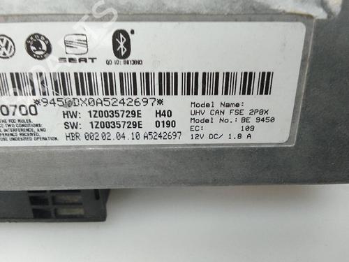 Electronic module SEAT IBIZA IV (6J5, 6P1) 1.4 TDI | BP22344472M83 