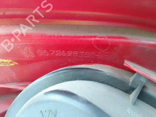 Used Right taillight PEUGEOT 208 I (CA_, CC_) 1.6 HDi (116 hp) 19776729