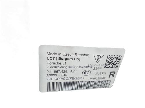Bagagerumsbeklædning PORSCHE TAYCAN (Y1A) Electric (Y1AAA1, Y1AAI1) | BP28144389I3 - Image 3
