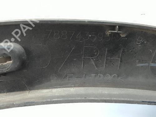 Rear right wheel arch trim RENAULT KADJAR (HA_, HL_)  | BP22617260C137 