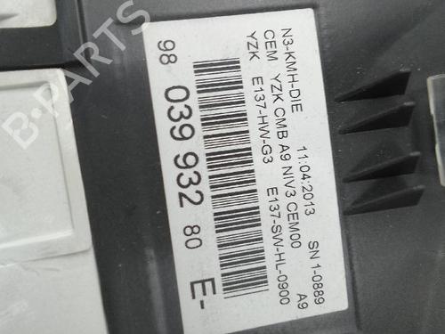 Instrument cluster PEUGEOT 208 I (CA_, CC_) 1.6 HDi | BP19776827C47 