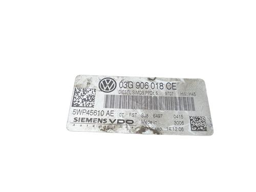 Engine control unit (ECU) VW PASSAT B6 (3C2) 2.0 TDI | BP23559763M57 - Image 2