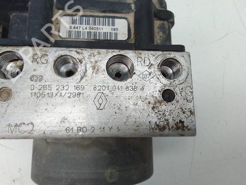 Used ABS pump RENAULT KANGOO / GRAND KANGOO II (KW0/1_) 1.5 dCi 85 (KW0K, KW0L, KW0B) (86 hp) 26054047