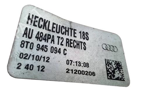 Right tailgate light AUDI A5 Sportback (8TA) 2.0 TDI | BP26161305C80 - Image 2
