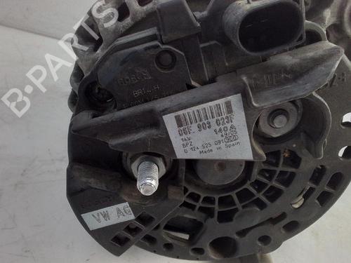 Alternator VW GOLF V (1K1) 1.9 TDI | BP26704919M7
