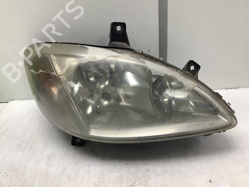 Used Right headlight Right headlight MERCEDES-BENZ VITO / MIXTO Van (W639) 115 CDI (639.601, 639.603, 639.605) (150 hp) 18580838 18580838