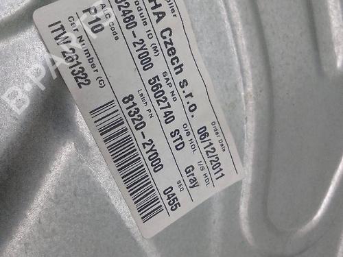 Front right window mechanism HYUNDAI ix35 (LM, EL, ELH) 1.7 CRDi | BP25485509C23 