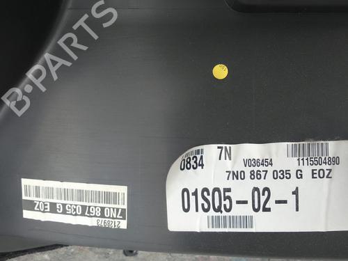 Boot lining VW SHARAN (7N1, 7N2) 2.0 TDI | BP29386504I3 