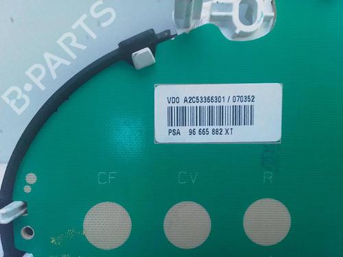 Instrument cluster CITROËN C3 II (SC_) 1.4 HDi 70 (SC8HZC, SC8HR0, SC8HP4) | BP19505629C47 