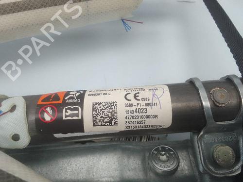 Høyre gardin kollisjonspute OPEL CORSA E (X15) 1.2 (08, 68) (69 hp) 21084958