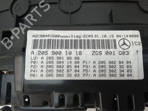 Instrument cluster MERCEDES-BENZ GLC (X253) 220 d 4-matic (253.905, 253.903) | BP26055389C47