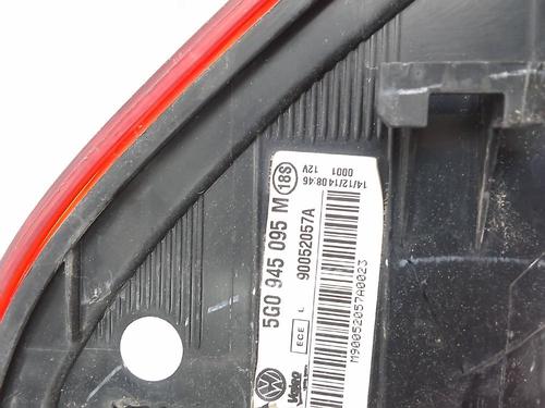 Used Left taillight VW GOLF VII (5G1, BQ1, BE1, BE2) 1.6 TDI (105 hp) 22956444