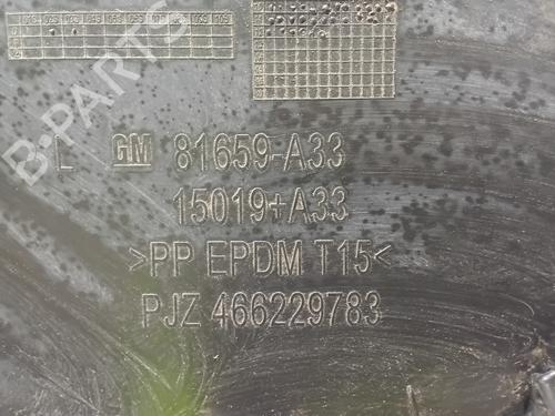 Rear left panel OPEL MERIVA B MPV (S10) 1.4 (75) | BP38536337C60 - Image 4
