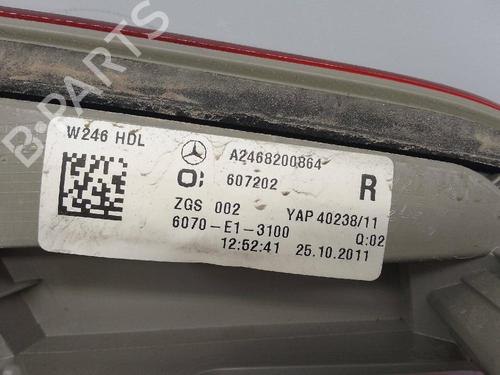 Right tailgate light MERCEDES-BENZ B-CLASS Sports Tourer (W246, W242) B 180 CDI (246.200) | BP24998208C80 