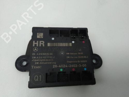 Electronic module MERCEDES-BENZ E-CLASS (W212) E 200 CDI / BlueTEC (212.005, 212.006) | BP24736544M83 