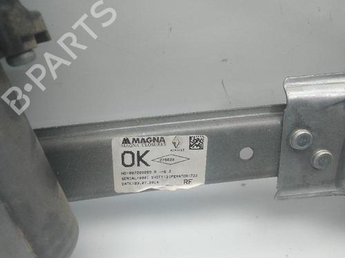 Used Front right window mechanism DACIA SANDERO II TCe 90 (B8M1, B8MA, B8AC) (90 hp) 21126151