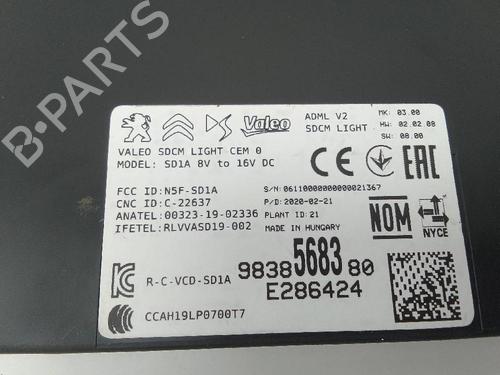Electronic module PEUGEOT 2008 II (UD_, US_, UY_, UJ_, UR_, UC_) 1.5 BlueHDI 110 (UDYHSK) | BP23142371M83 