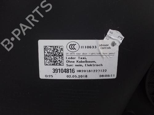 Bageste højre beklædning OPEL ZAFIRA TOURER C (P12) 1.6 SIDI (75) (200 hp) 27447542