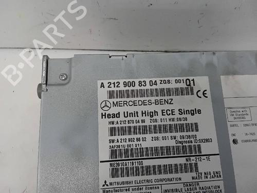 Radio MERCEDES-BENZ E-CLASS (W212) E 350 CGI (212.057) | BP24465341E6 