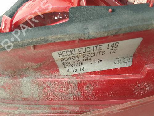 Used Right taillight AUDI A5 (8T3) 1.8 TFSI (160 hp) 19082287