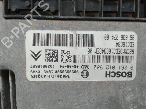 Engine control unit (ECU) CITROËN JUMPY I Van (BS_, BT_, BY_, BZ_) 1.9 D 70 | BP23653944M57 