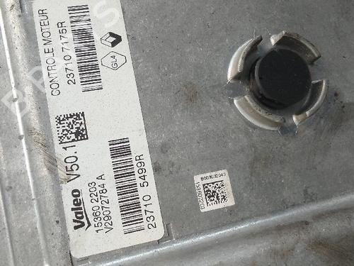 Engine control unit (ECU) RENAULT CAPTUR I (J5_, H5_) 0.9 TCe 90 | BP18736629M57 