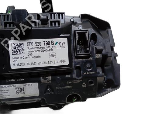 Instrument cluster SEAT ATECA (KH7, KHP) 2.0 TDI | BP33606089C47  - Image 8