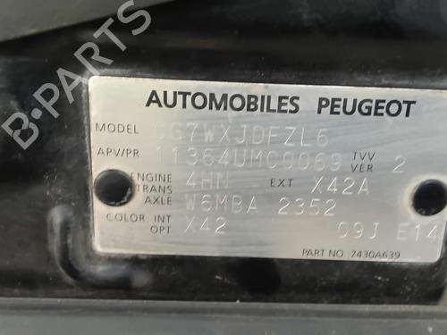 Hood PEUGEOT 4007 (VU_, VV_) 2.2 HDi | BP29396234C1 
