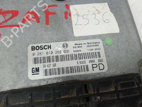 Engine control unit (ECU) OPEL ZAFIRA A MPV (T98)  | BP23559305M57 