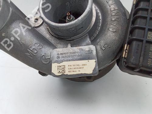 Used Turbocharger/Supercharger MERCEDES-BENZ M-CLASS (W166) ML 350 BlueTEC 4-matic (166.024, 166.023) (258 hp) 28148548