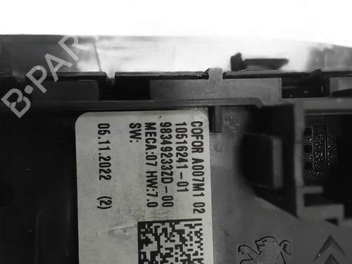 Left front window switch PEUGEOT 308 III (FB_, FH_, FP_, F3_, FM_) PureTech 130 (FPHNSL, FPHNST) | BP30803074I27