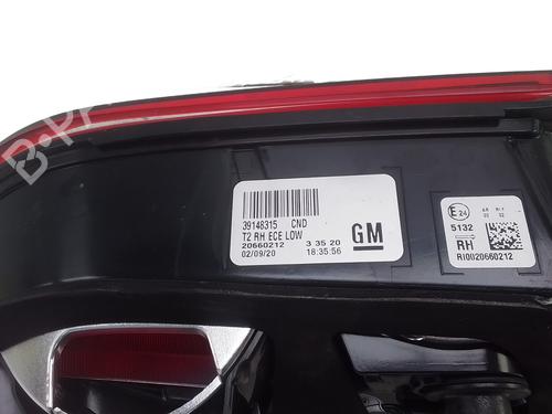 Right tailgate light OPEL INSIGNIA B Grand Sport (Z18) 2.0 (68) | BP31182966C80