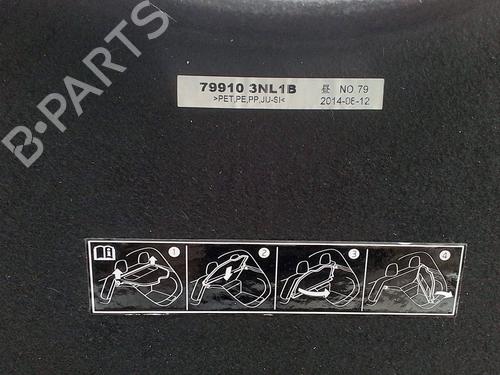 Rear parcel shelf NISSAN LEAF (ZE0) Electric | BP30050745C85 