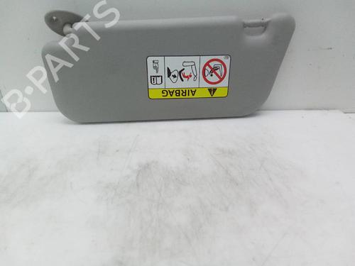 Used Right sun visor TOYOTA YARIS (_P13_) 1.4 D (NLP130_, NLP130) (90 hp) 18573410