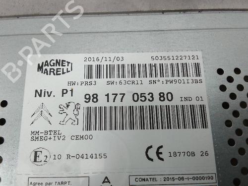 Radio PEUGEOT 208 I (CA_, CC_) 1.2 THP 110 | BP19505892E6 