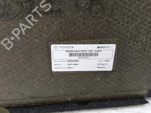 Luggage compartment floor TOYOTA AURIS Estate (_E18_) 1.6 (ZRE185_) | BP29386548I33 