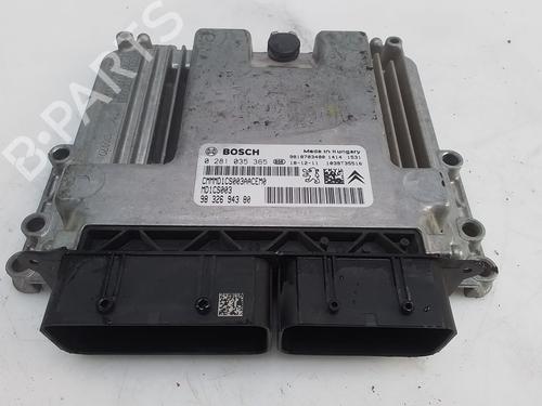 Used Engine control unit (ECU) CITROËN C3 III (SX) 1.5 BlueHDi 100 (SXYHYP, SXYHTU) (102 hp) 28974835