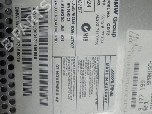 Radio BMW 3 Coupe (E92) 320 d | BP28148698E6 