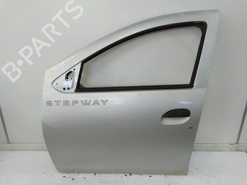 Left front door DACIA SANDERO II TCe 90 (B8M1, B8MA, B8AC) | BP29396678C2 