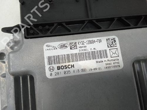 Used Engine control unit (ECU) LAND ROVER RANGE ROVER EVOQUE (L551) 2.0 D150 (150 hp) 18598119