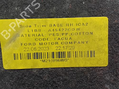 Boot lining FORD FIESTA VII (HJ, HF) 1.0 EcoBoost | BP38232928I3 - Image 4
